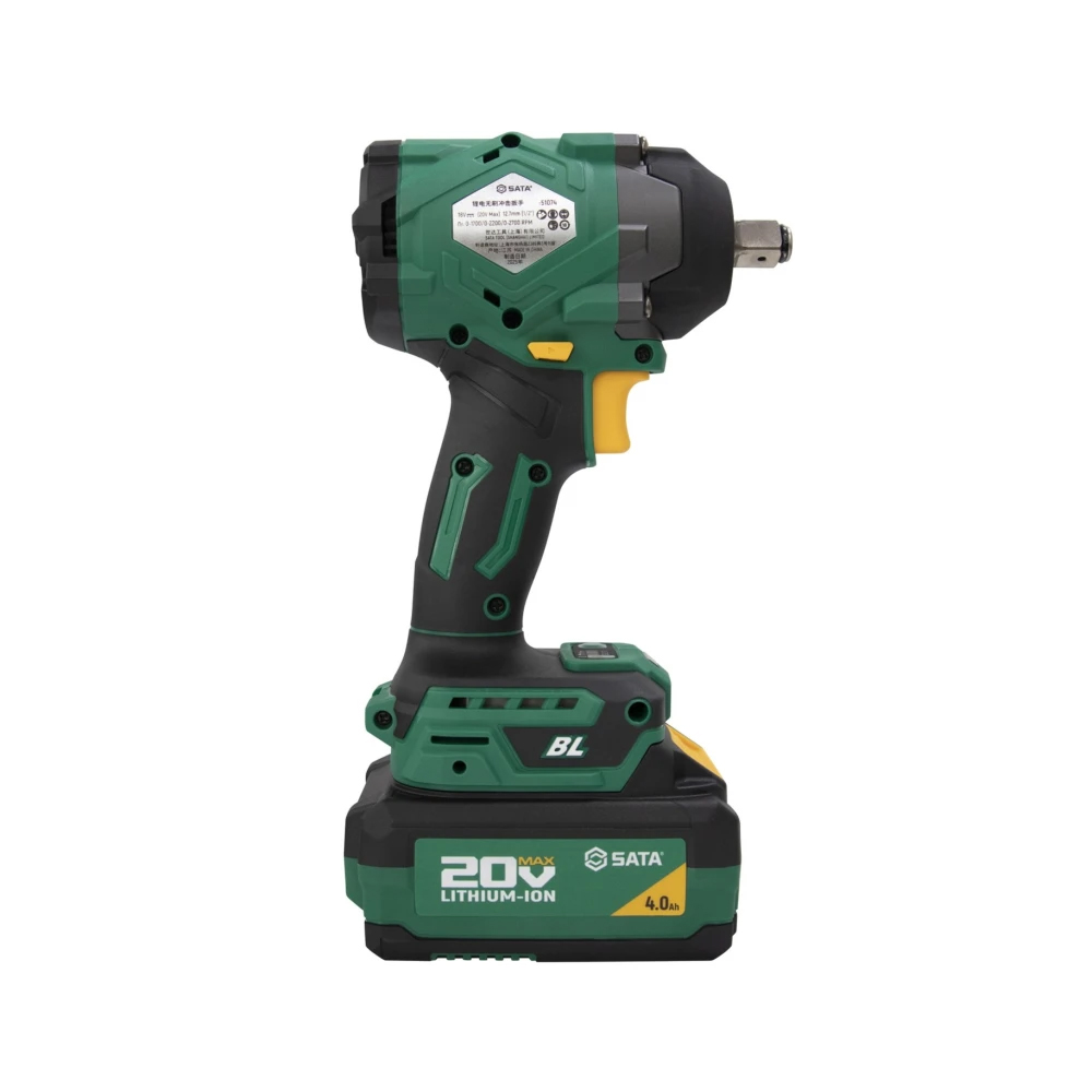 Máy vặn bu lông dùng pin 20V Sata 151074U (2 Pin 4.0Ah, 1 Sạc)