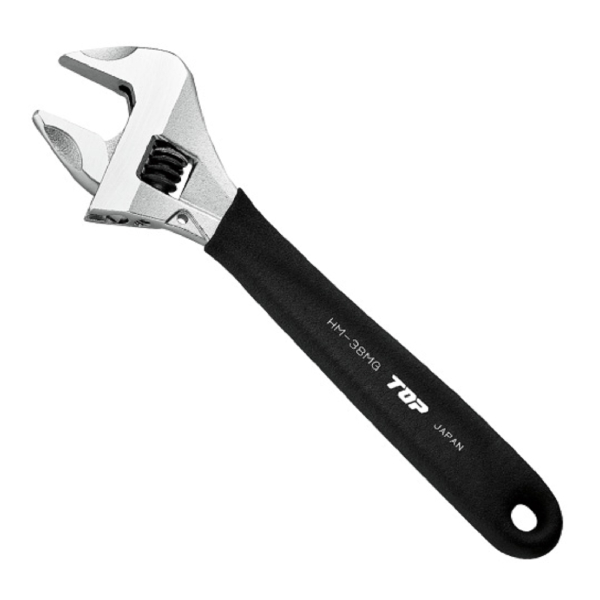Mỏ lết thường miệng rộng tay cầm đen TOP Japan HM-32MGBK