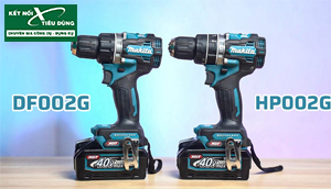 [Review] Khoan Pin 40V Mới Nhất: Makita XGT DF002G Và HP002G, Dòng 40V Có Thực Sự Đỉnh?