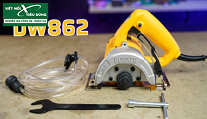 [Review] Máy Cắt Gạch Xịn Công Tắc Chống Nước, Chống Bụi Dewalt DW862 Công Suất Cực Mạnh 1270W, Cắt Khô, Cắt Ướt Đều Ngon Lành