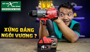 [Review] Máy Khoan Pin Milwaukee M18 FPD2: Động Cơ Không Chổi Than Cực Mạnh Mẽ, Bắn Vít Còn Nhanh Hơn Máy Bắn Vít