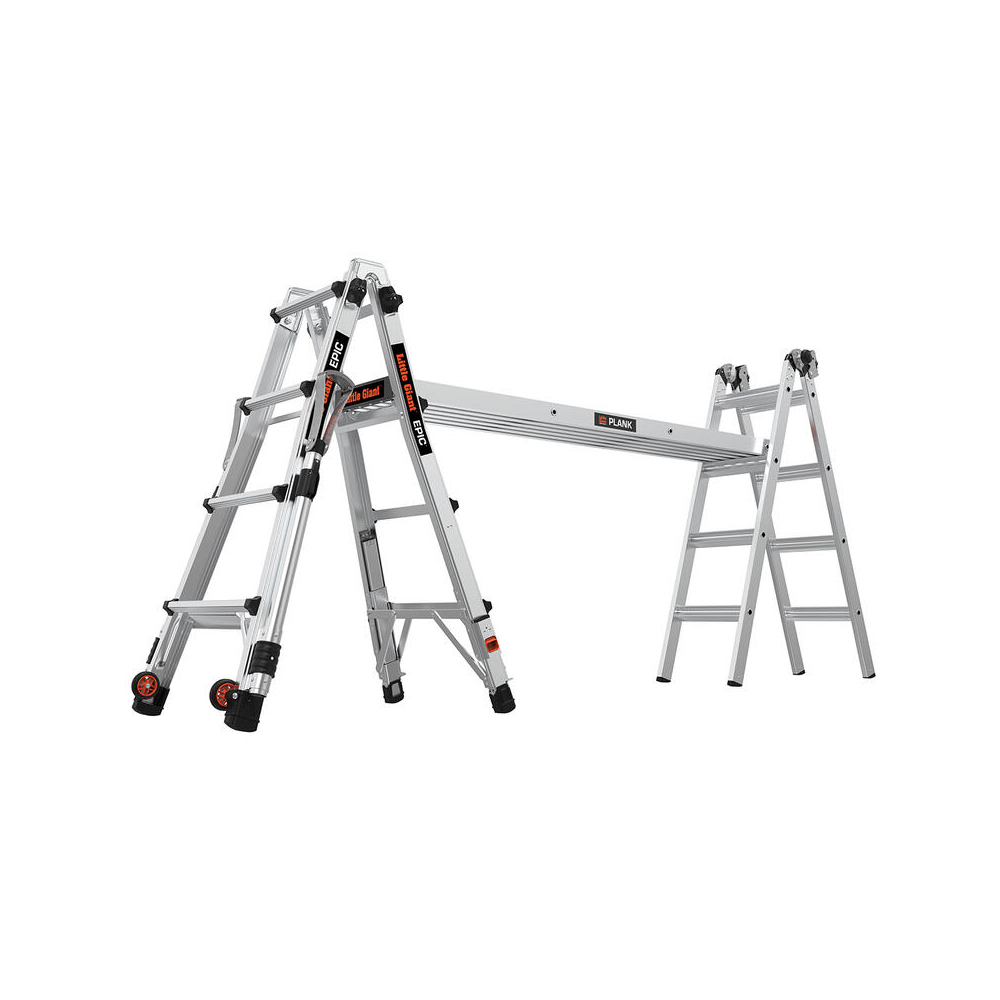 Thang nhôm rút chưa A Little Giant Epic M17 16817-875 (Có chân cân bằng và bộ 5 phụ kiện)