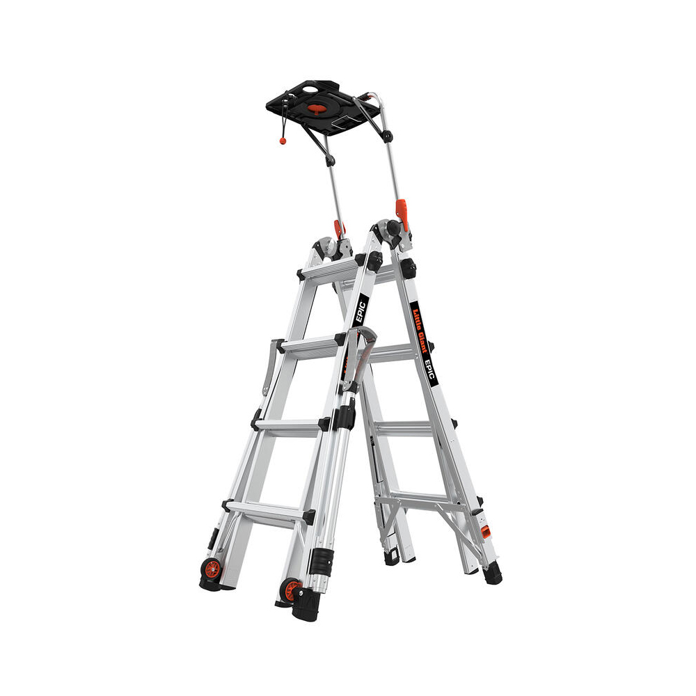 Thang nhôm rút chưa A Little Giant Epic M17 16817-875 (Có chân cân bằng và bộ 5 phụ kiện)