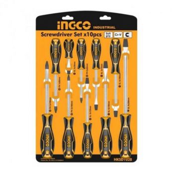 Bộ 10 tua vít Ingco HKSD1028