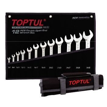 Bộ cờ lê 2 đầu mở 12 món Toptul GPAJ1202