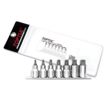 Bộ đầu vít 1/2" 7 món M5-M16 Toptul GAAG0703