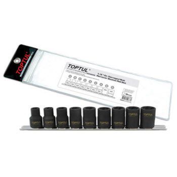 Bộ tuýp lấy ốc gãy 9 món Toptul GAAG0903