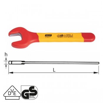 Cờ lê 1 đầu miệng 27mm cách điện VDE 1000V HOLEX 613333 27