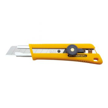 Dao Cắt Công Nghiệp Đệm Cao Su Có Khóa Đai Cóc 18mm OLFA NOL-1