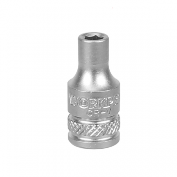 Đầu tuýp có đầu vuông 1/4 inch và đầu lục giác 6 cạnh size 7mm Workpro WP274004