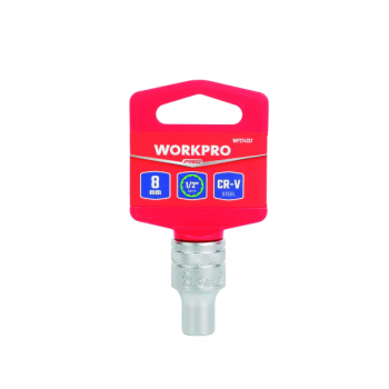 Đầu tuýp dài có đầu vuông 1/2 inch và đầu lục giác 12 cạnh size 16mm Workpro WP274145
