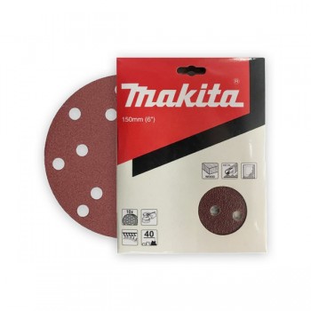 Đĩa nhám tròn cho gỗ 150mm A240 15 lỗ (10 cái/hộp) Makita D-54651