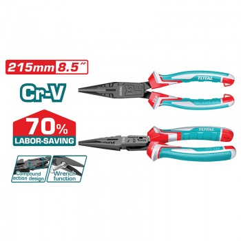 Kìm Nhọn Trợ Lực Tác Động Kép 8.5" 215mm Total THTC520808