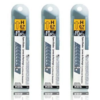 Lưỡi dao rọc giấy 25mm KDS HB-10H