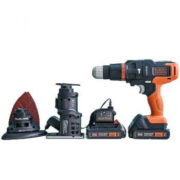 Máy khoan pin đa năng 18V Evo BLACK DECKER EVO185B1-B1
