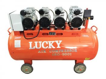 Máy nén khí không dầu 180 lít 4HP Lucky