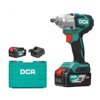 Máy Siết Bu Lông Dùng Pin 20V DCA ADPB02-18MDM (1 Pin 4.0Ah & Sạc)