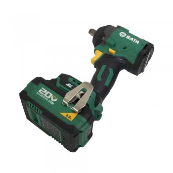 Máy vặn bu lông dùng pin 20V Sata 151074U (2 Pin 4.0Ah, 1 Sạc)