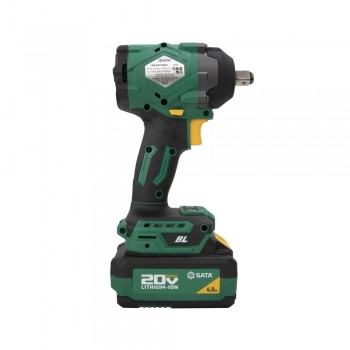 Máy vặn bu lông dùng pin 20V Sata 151074U (2 Pin 4.0Ah, 1 Sạc)