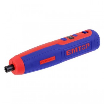 Máy vặn vít mini dùng pin 4V Emtop ECSR0406