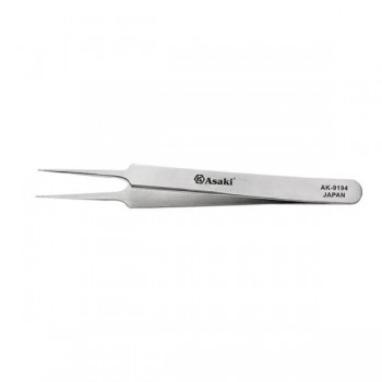 Nhíp inox gắp linh kiện mũi nhọn 120x9x2mm Asaki AK-9194
