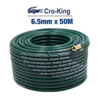 Ống hơi PVC Cro-king 6.5mm x 50M (xanh)