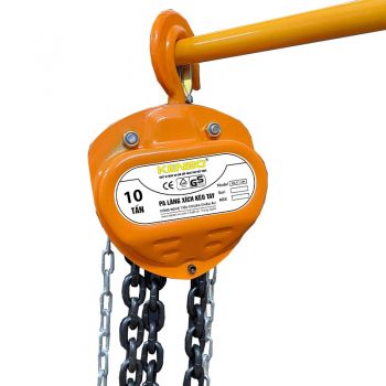 Pa lăng xích kéo tay 10 tấn 10m Kenbo KB 10T-10M