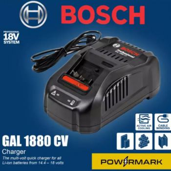 Sạc nhanh Bosch GAL 1880 CV (14,4V, 18V)