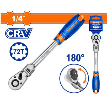 Tay vặn xoay 180 độ 1/4" 72T WadFow WRW4214