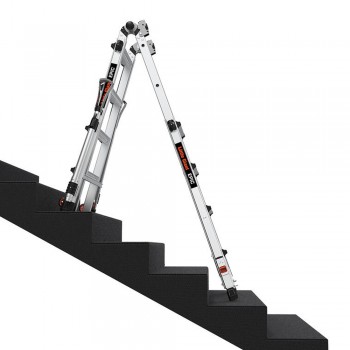 Thang nhôm rút chưa A Little Giant Epic M17 16817-875 (Có chân cân bằng và bộ 5 phụ kiện)