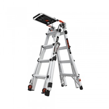 Thang nhôm rút chưa A Little Giant Epic M17 16817-875 (Có chân cân bằng và bộ 5 phụ kiện)