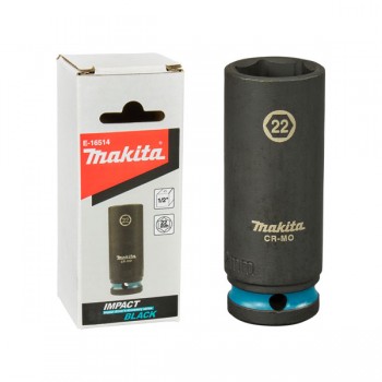 Tuýp dài siết bu lông 1/2" IMPACT BLACK Makita E-16514 (22mm x 82mm)