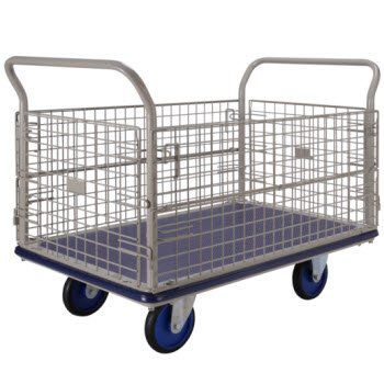 Xe đẩy hàng có lưới bảo vệ Prestar NG-407-8
