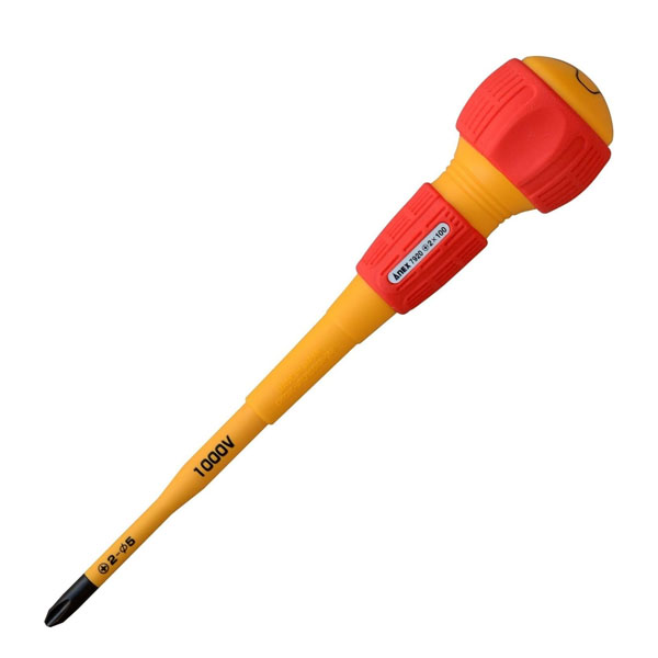 Tua vít cách điện cán tròn Anex No.7920+2×100