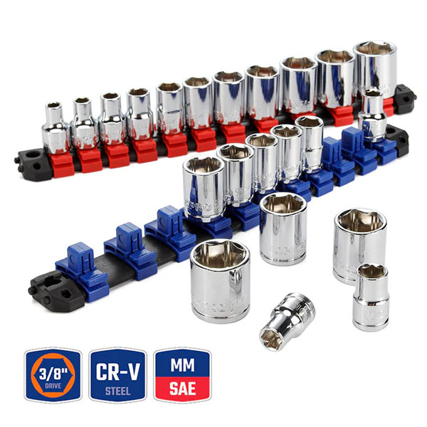 Bộ cần siết bu lông 24 chi tiết 3/8" Wodfow WP202553