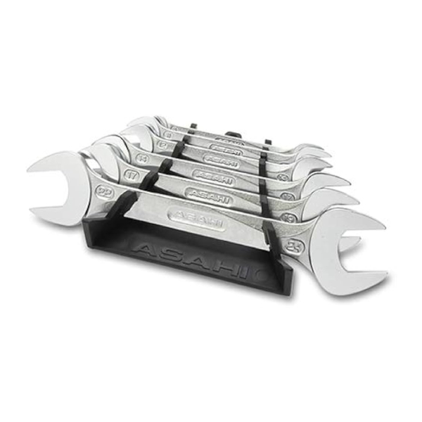 Bộ cờ lê 2 đầu miệng 6 chi tiết 8x10-22x24mm ASAHI SLAS62
