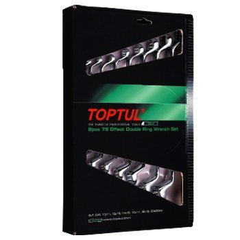 Bộ cờ lê 2 đầu vòng 75 độ 8 món Toptul GAAE0813