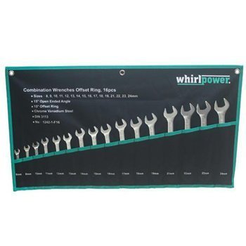 Bộ cờ lê vòng miệng 16 chi tiết Whirl Power 1242-1-F16