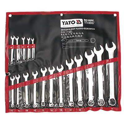 Bộ cờ lê vòng miệng 17 món YATO YT-0067