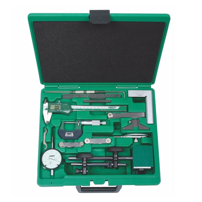 Bộ dụng cụ đo cơ khí Insize 5013 13 chi tiết