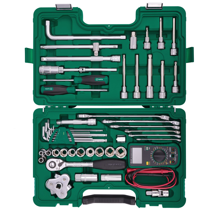 Bộ dụng cụ sửa chữa ô tô 48 chi tiết SATA 09508