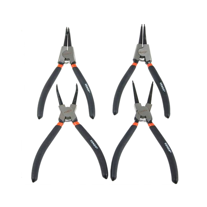 Bộ kìm mở phe 4 chi tiết Kendo 11510 7" (180mm)