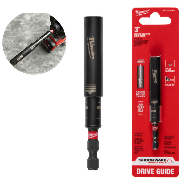 Đầu dẫn hướng vít từ tính Milwaukee Shockwave™ 48-32-4508