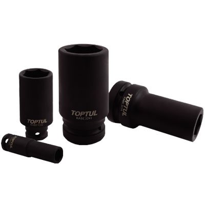 Đầu tuýp lục giác đen 1'' Dr. x 24mm Toptul KABE3224