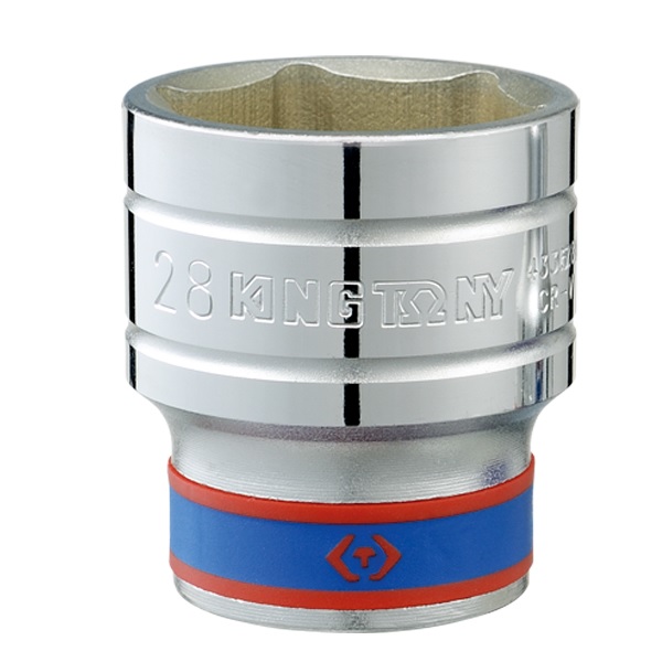 Đầu tuýp lục giác 1/2″ ngắn hệ mét Kingtony 433536M (36mm)