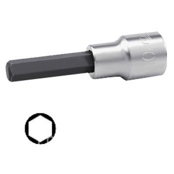 Đầu vít lục giác dài 1/2" x 5mm Toptul BCWA1605