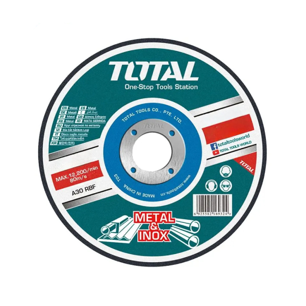 Đĩa Cắt Kim Loại 7" 180mm Total TAC2211803SA
