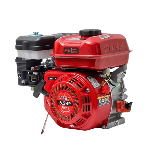 Động cơ nổ 4 thì 6.5HP màu Đỏ Pona PN65