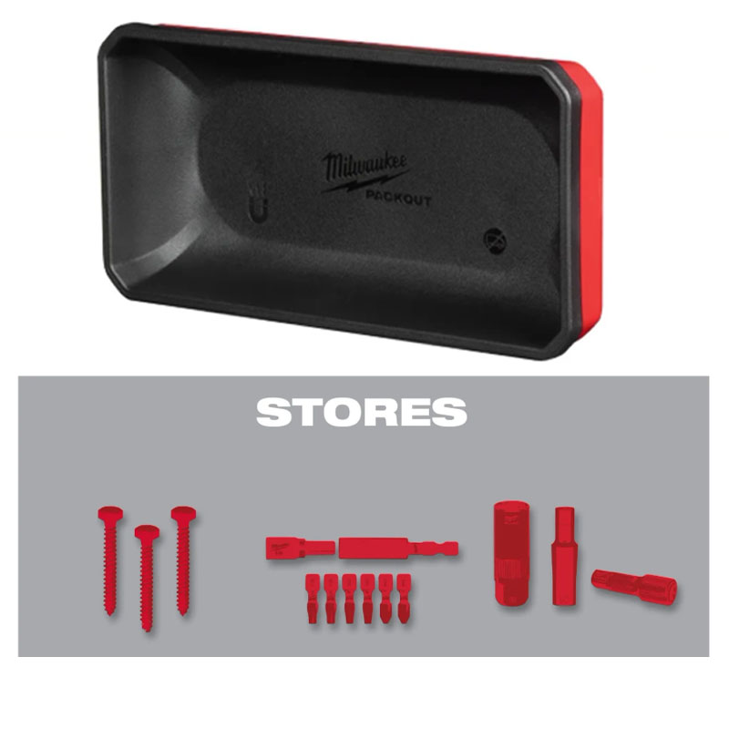 Khay từ tính đựng ốc vít PACKOUT™ Milwaukee 48-22-8071