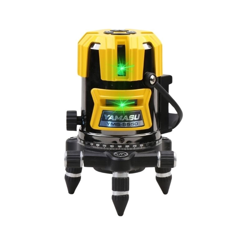 Máy cân bằng laser 5 tia xanh Yamasu YMS-S550 (Phiên bản 2024)
